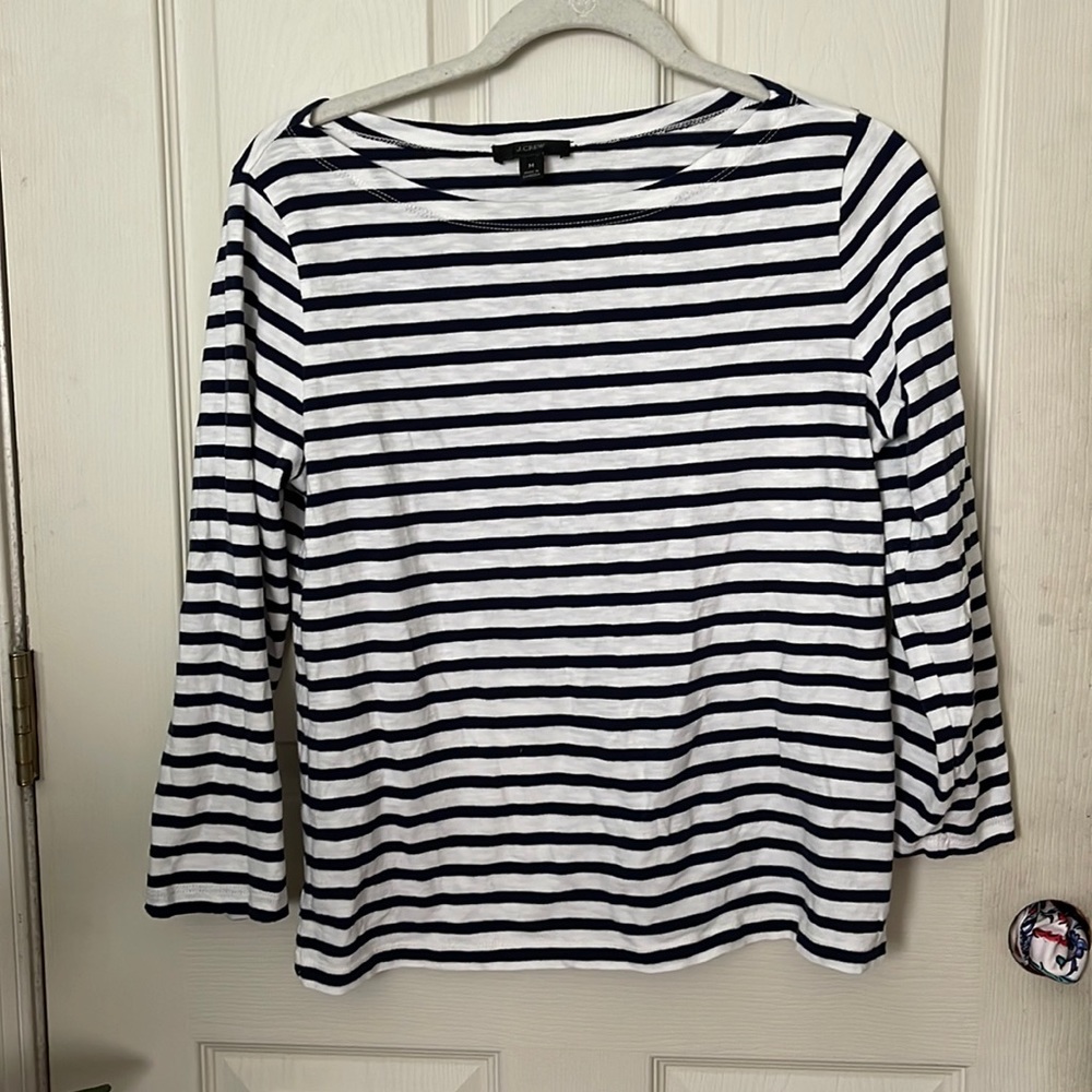 JCrew Stripe Top M